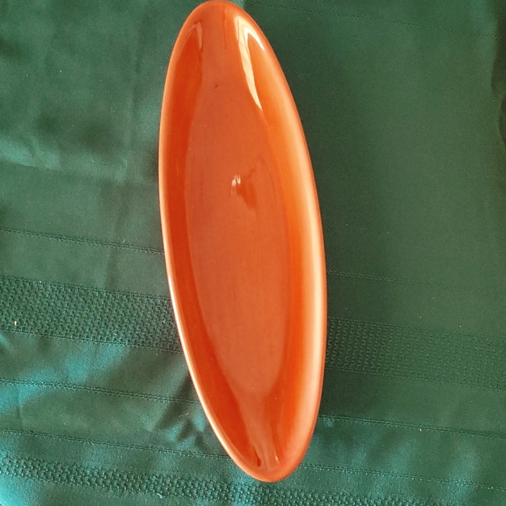 Pottery Barn Sausalito Oval Bowl Dish 14"